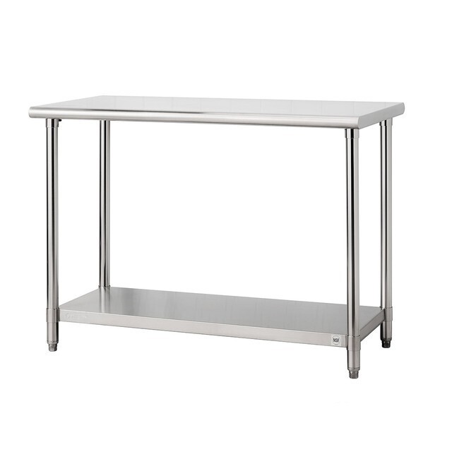 TRINITY Table 48"  x 24" EcoStorage Stainless Steel
