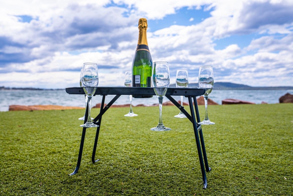 The Blue Freida Picnic Table