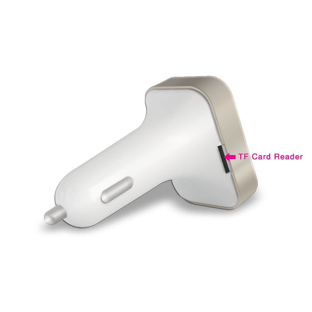 Bluetooth Car Wireless FM Transmitter Radio Adapter 2USB Charger AUX Hands-Free