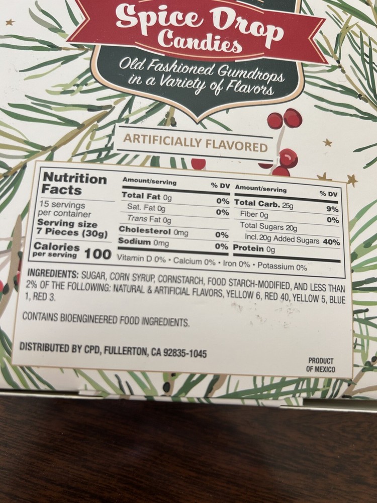 Original Spice Drop Gumdrop Candies