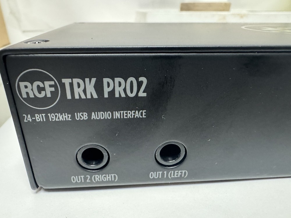 RCF TRK PRO2 24-BIT 192kHz Professional USB Audio Interface