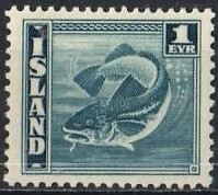 Iceland Stamp 217a  - Codfish
