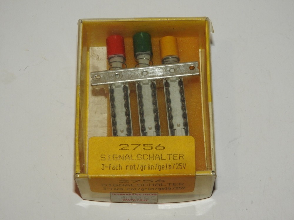 BRAWA GERMANY #2756 SIGNAL SWITCH WITH INSTRUCTION SHEET