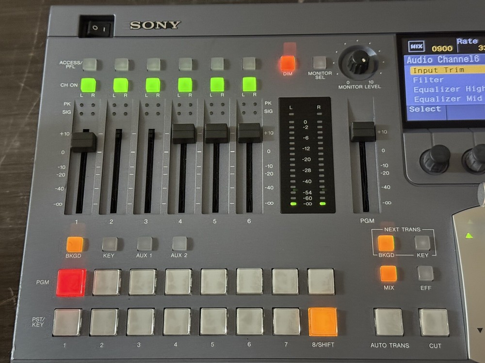 Sony MCS-8M HD/SD Video Compact Switcher - U89