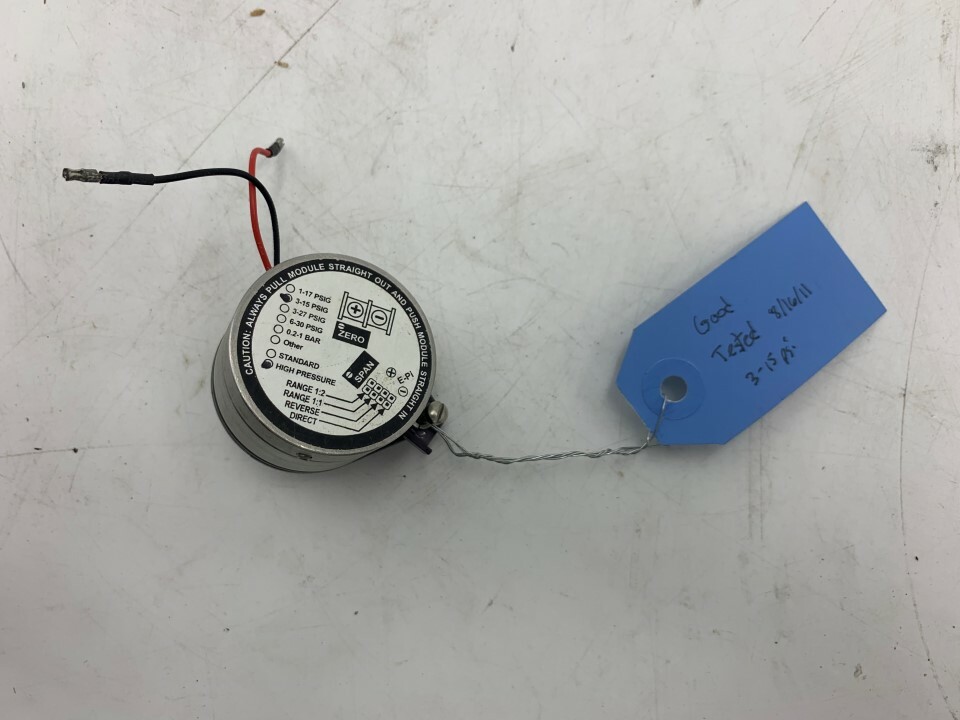 SA45-1502-15SP E-Pi Module Connection (High Pressure) 3-15PSIG