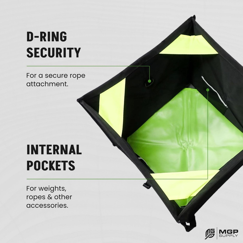 MGP SUPPLY Arborist Throw Line Cube Bag | Durable & Collapsible Storage Cube ...