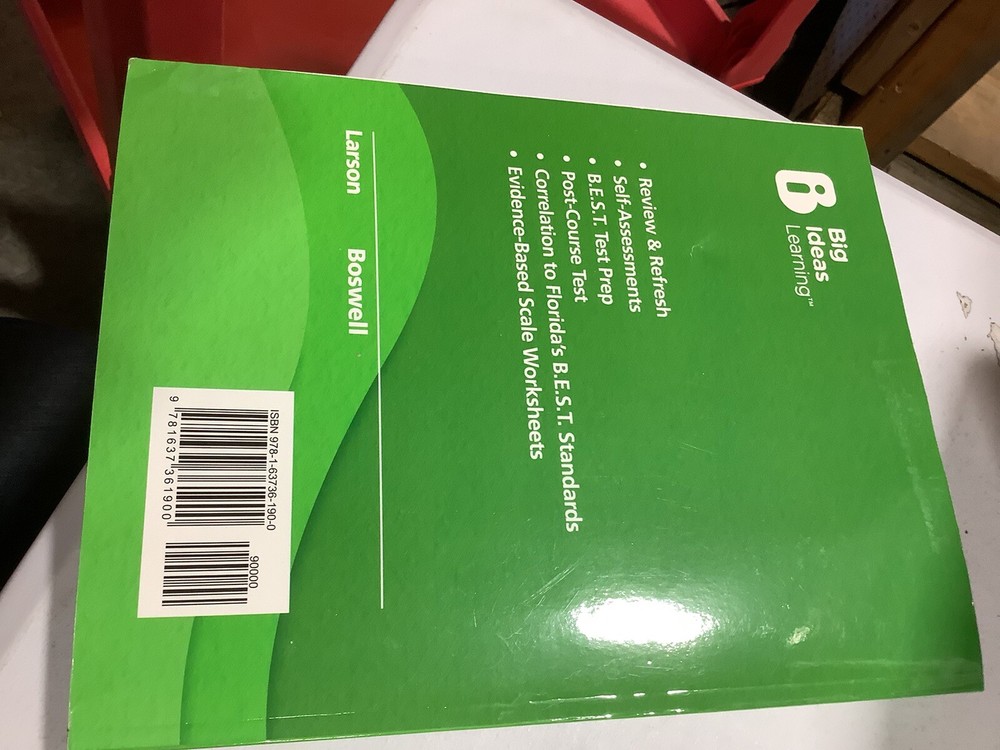 B.E.S.T Test Prep and Practice Workbook Florida BEST Standards for MATH Grade 6