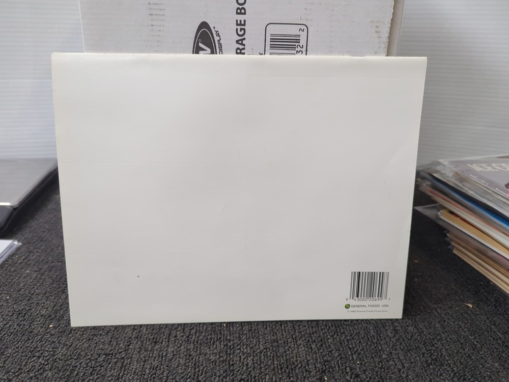 1989 BILL COSBY JELLO PUDDING CALENDAR VM06