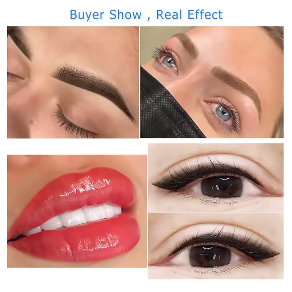 Biomaser 50Pcs Tattoo Cartridges Needles Disposable Round Liner PMU Needle