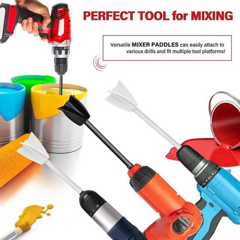 Drill Bit Resin Head Stirrer Attachment Paint Drill Replacement Workshop
