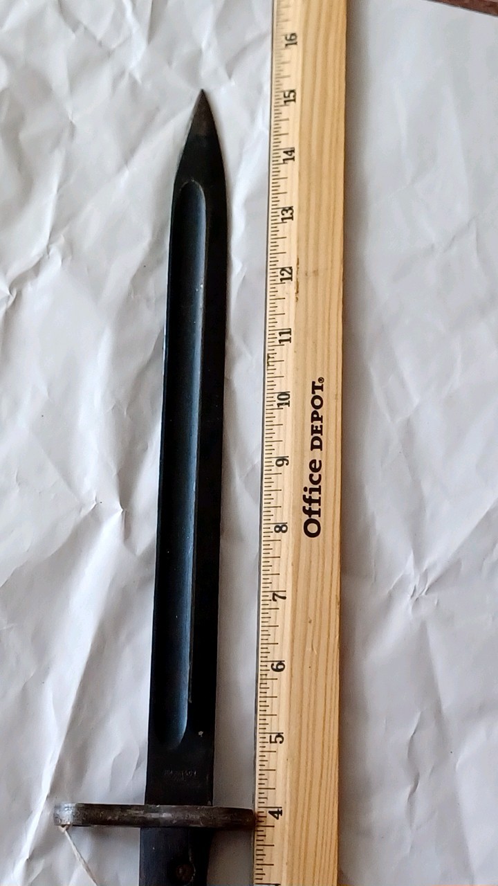 Portuguese M1904 Vergueiro Bayonet – Simson & Co Suhl – Pre-WWI / WWI Era