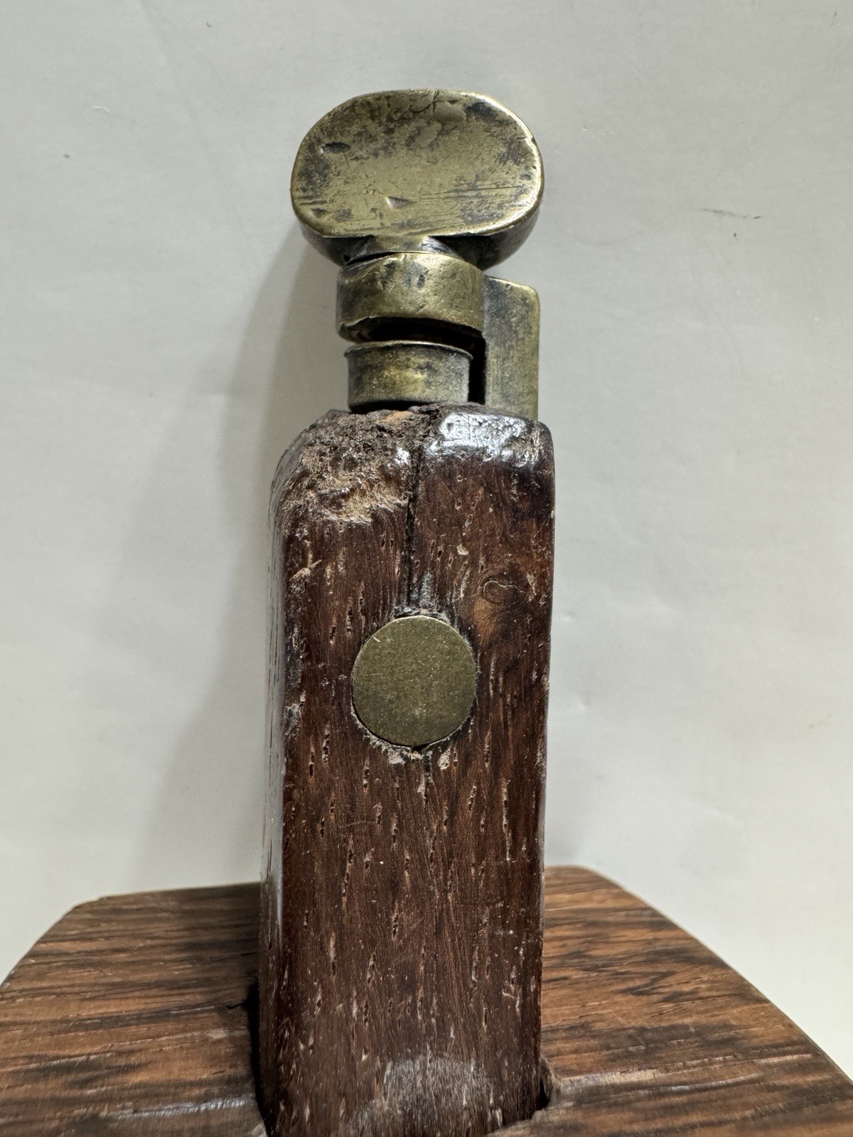 Adjustable Vintage Rosewood & Brass Combination Mortice & Marking Gauge Antique