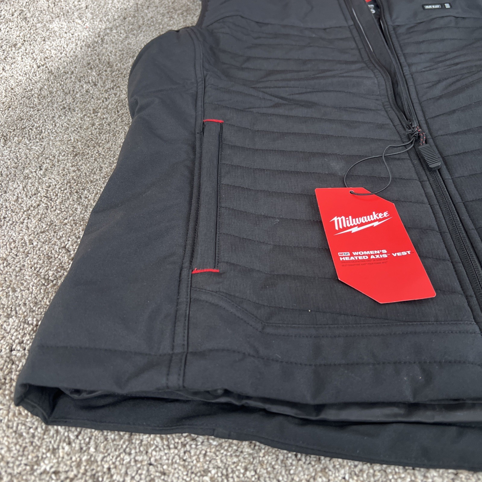 Milwaukee F300B-21L LARGE Heated AXIS Vest Kit - Black - Great Condition - B1