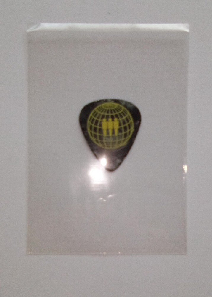 THIRD MAN RECORDS AUTHENTIC BLACK MARBLE Globe GUITAR PICK MINT Jack White