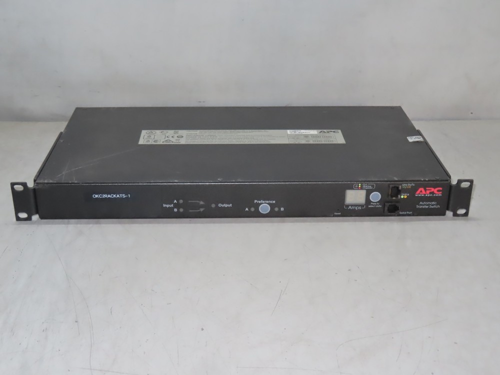 APC AP7723 230V 16A Automatic Transfer Switch