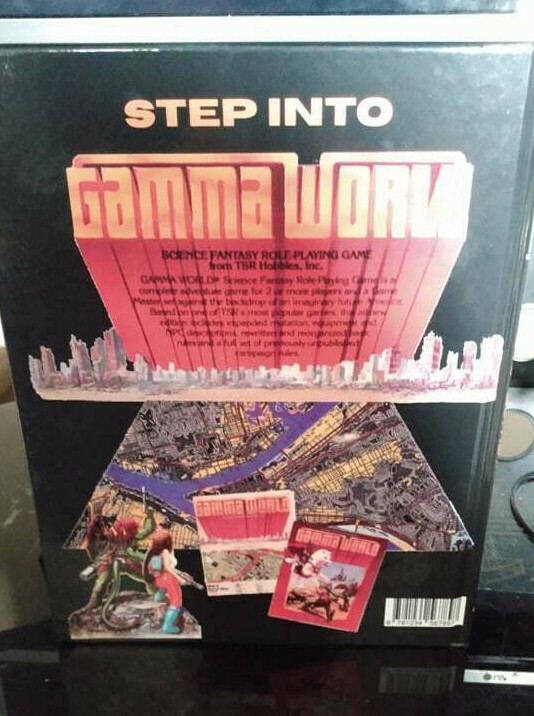 TSR's Gamma World 2nd Edition Rules Book