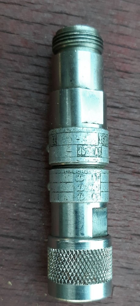 Weinschel Engineering Model 50-4 RF Coaxial Fixed Attenuator