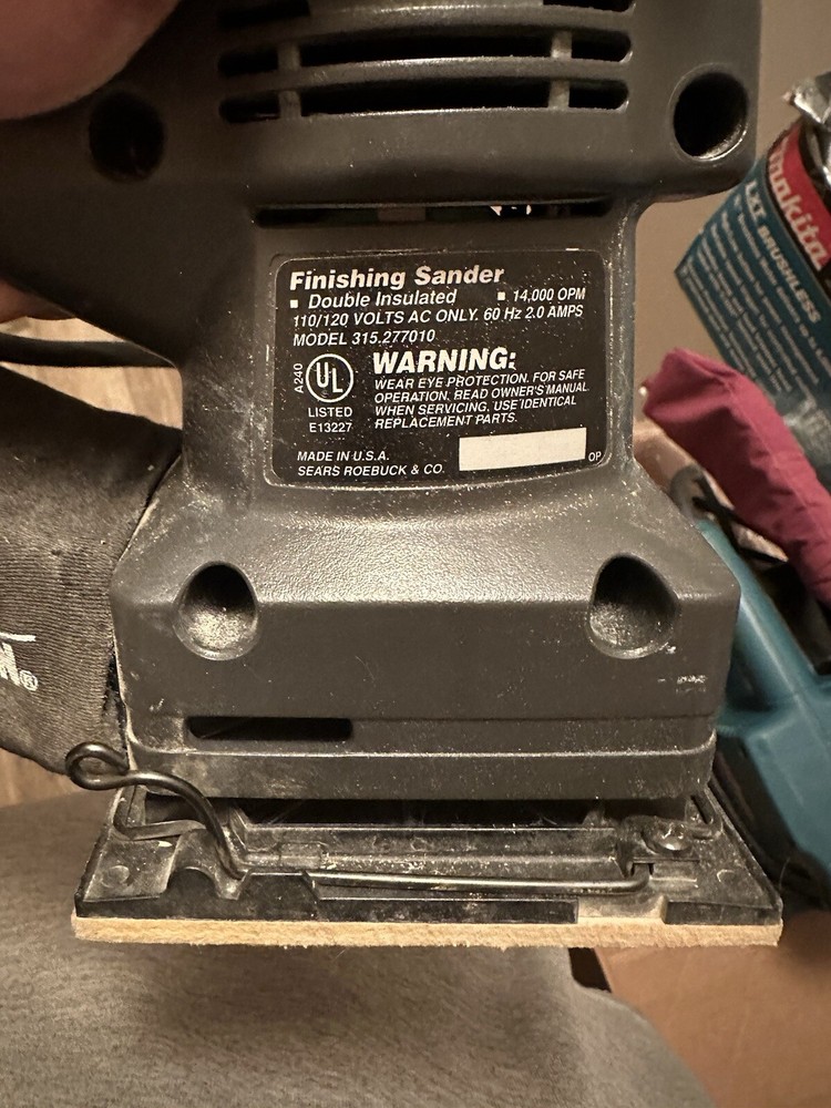 Craftsman Corded Drill & Sander Combo