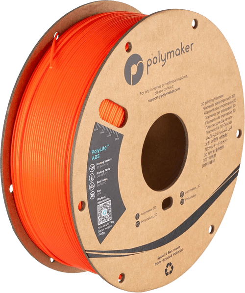 Polymaker PolyLite NEON ABS 3D Printer Filament 1KG 1.75mm