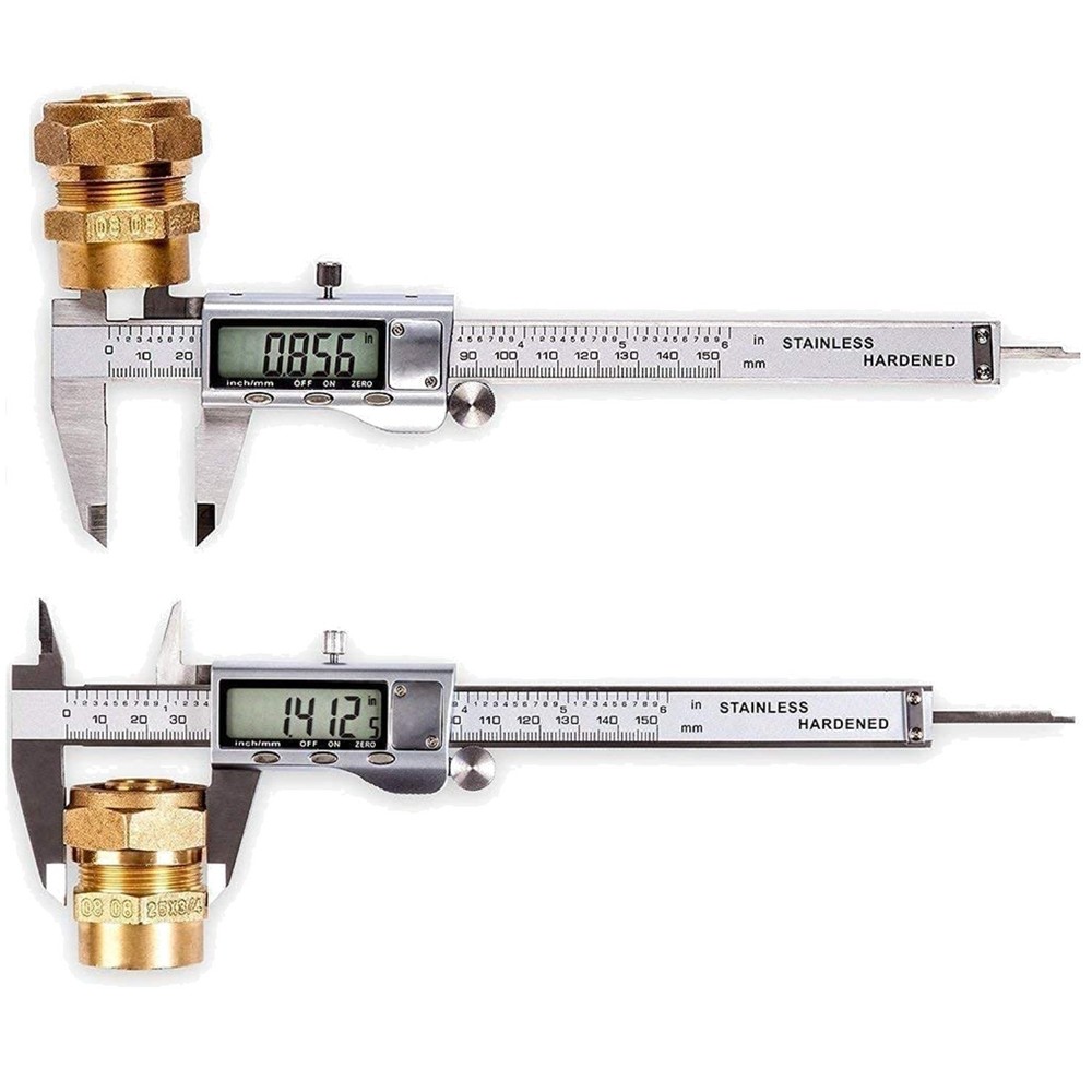 Electronic Vernier Caliper - Large LCD Screen, Auto-Off