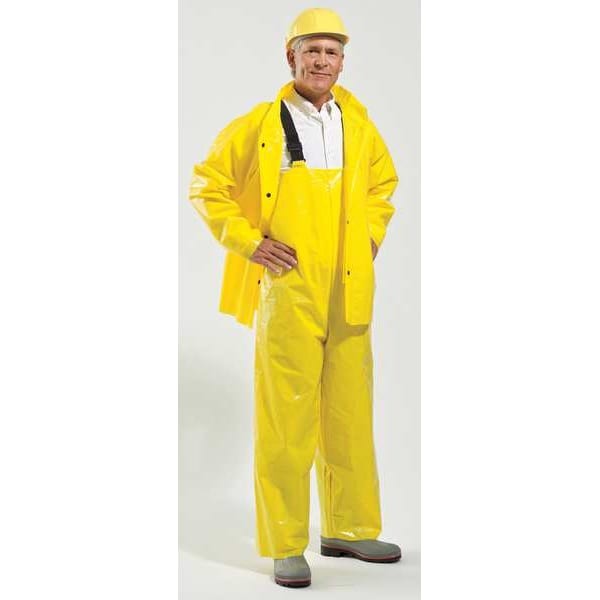 Polyco 50524 Rain Jacket, Yellow, L