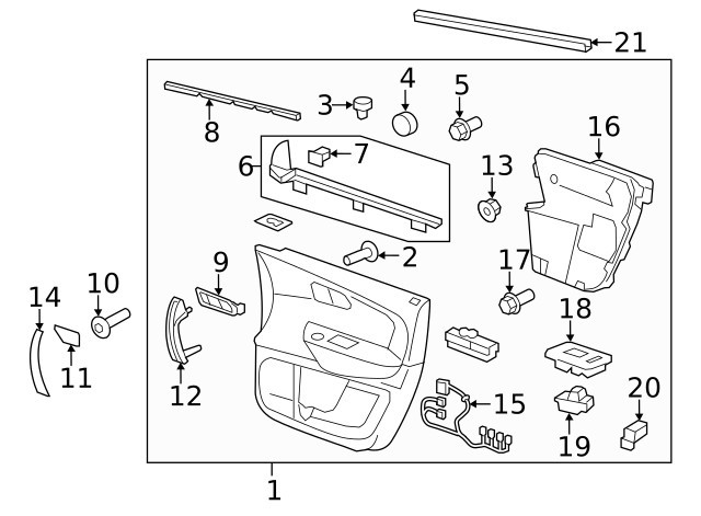 Genuine GM Multi-Purpose Nut 11561500
