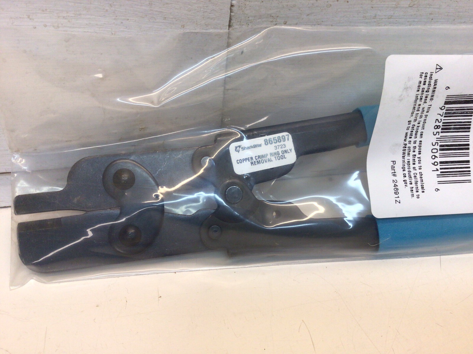 Sharkbite 1/2-in to 1-in Pex Copper Crimp Ring Removal Tool 865897 NEW