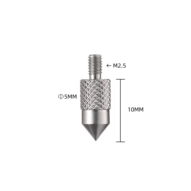 M2.5 Conical Point Contact Points for Dial Indicator Depth Gauge Diameter 5mm