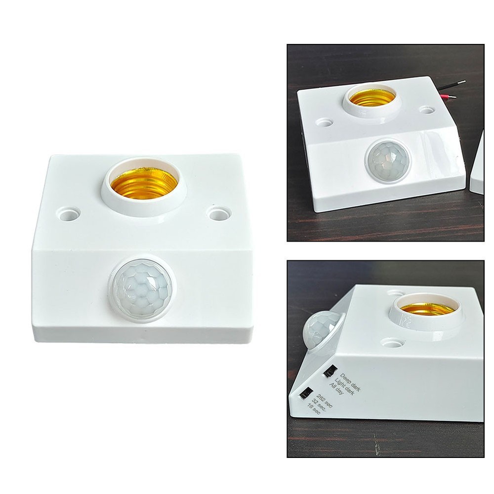 Transform Your Space with the Smart E27 Infrared Induction Lamp Socket Holder