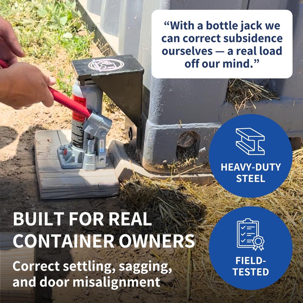 Shipping Container Jack Lug – USA Containers ISO Corner Casting Point...