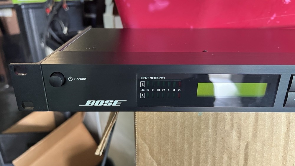 Bose Panaray Digital System Controller Processor Rack Mountable 1U Black