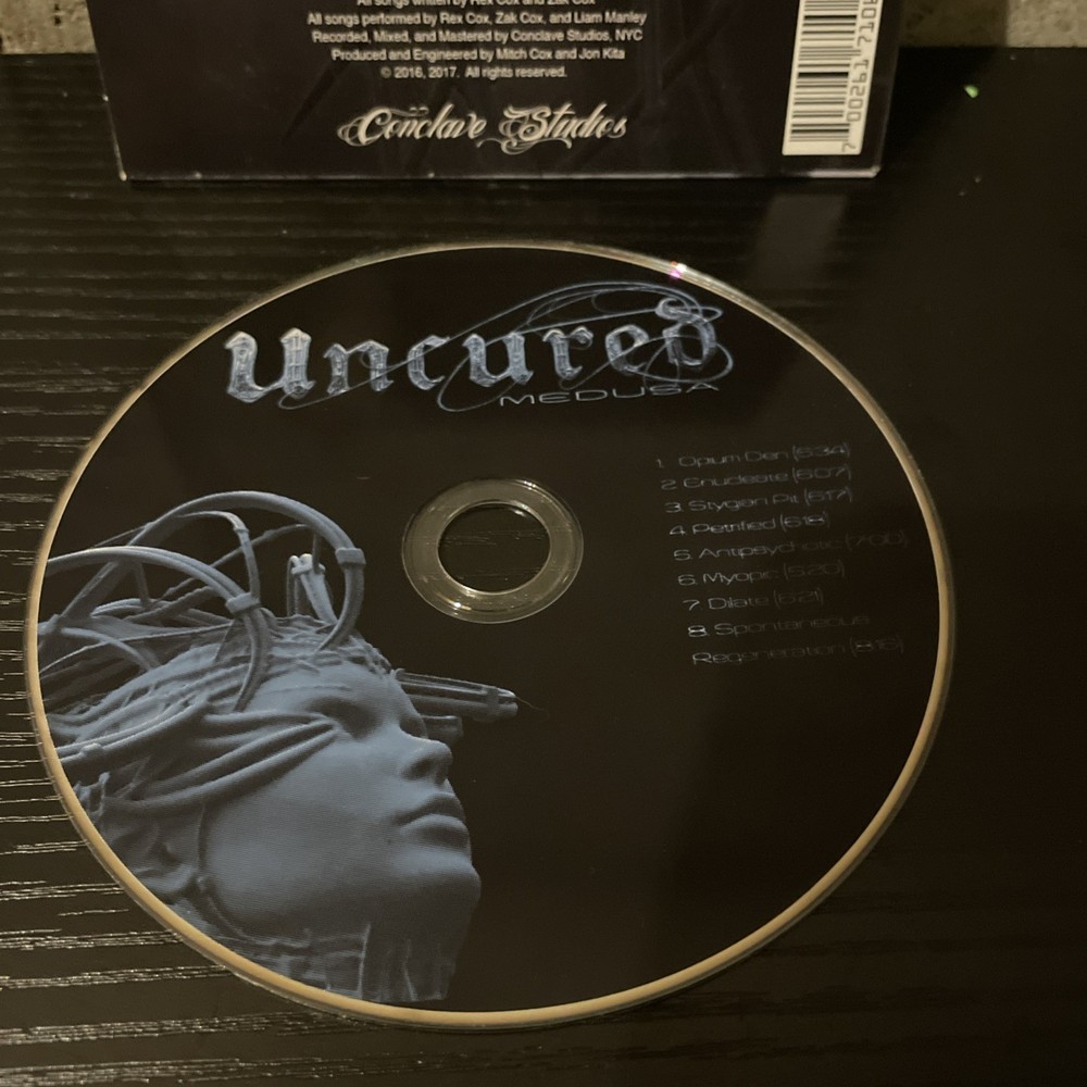 Uncured “Medusa” CD Signed / Autographed