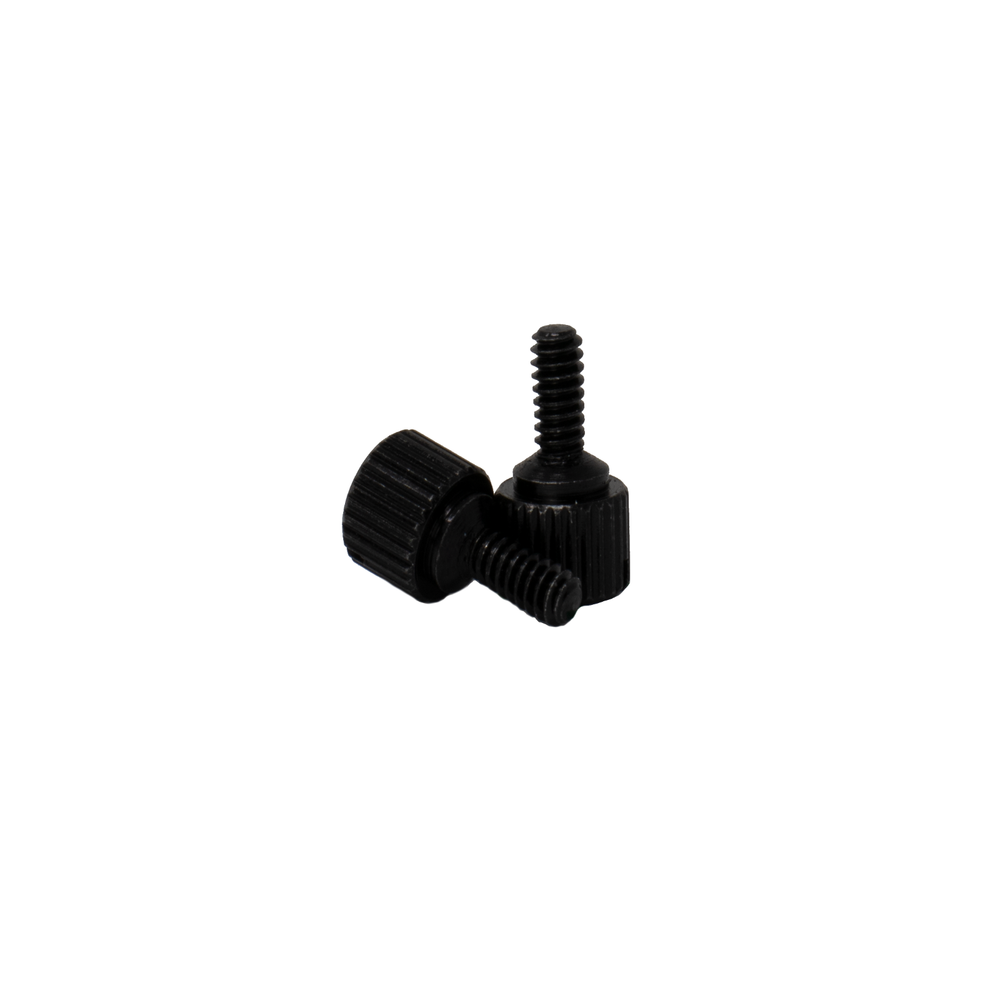 Trace Audio 500 Series Thumb Screws 12 Pack 4-40 Threads Black