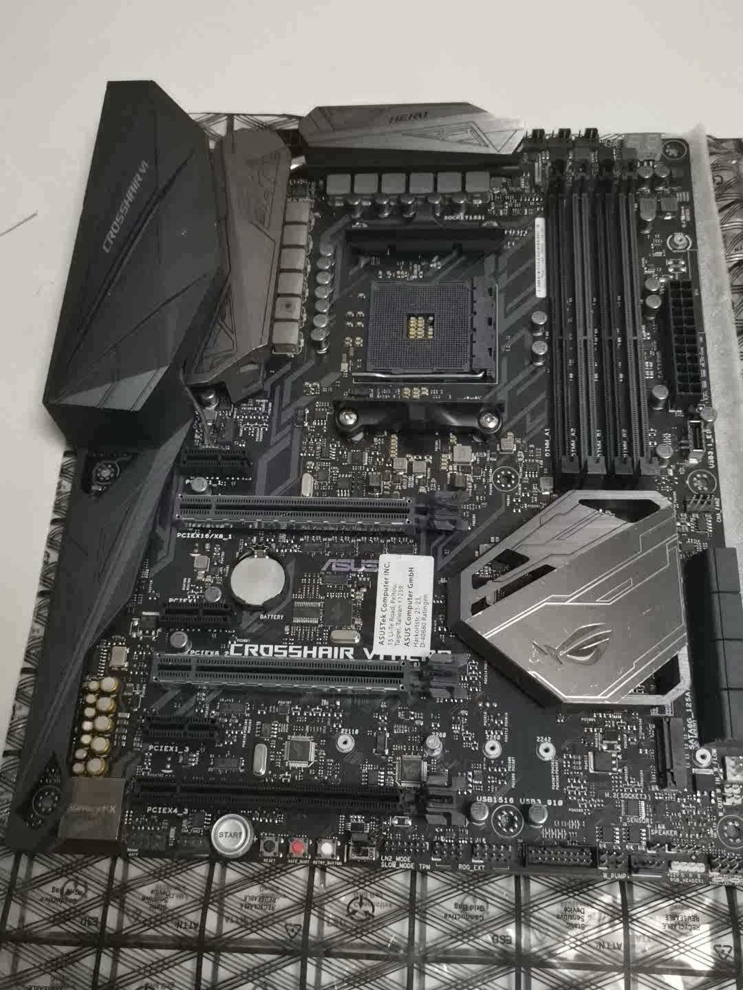 FOR ASUS ROG CROSSHAIR VI HERO 64GB AMD AM4 DDR4 Motherboard