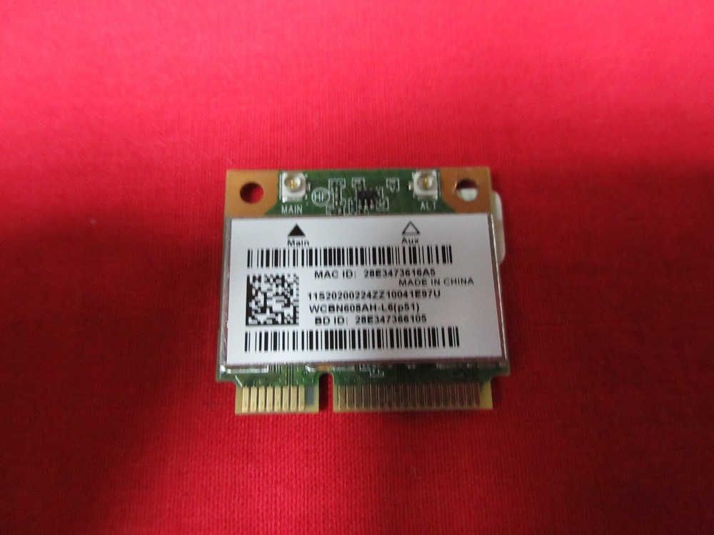 ORIGINAL INTEL WIRELESS WIFI CARD 11S20200224