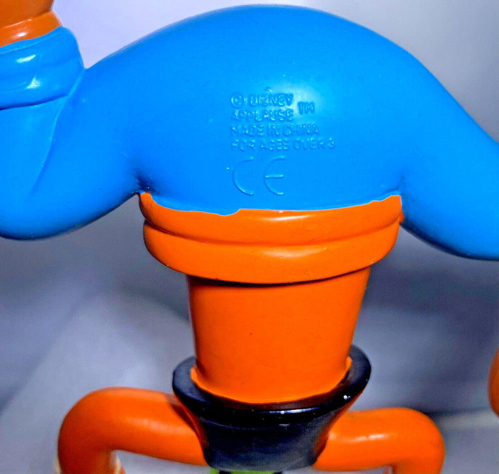 UPSIDE DOWN BOBBLE BUTT GOOFY APPLAUSE 5 1/4 INCH