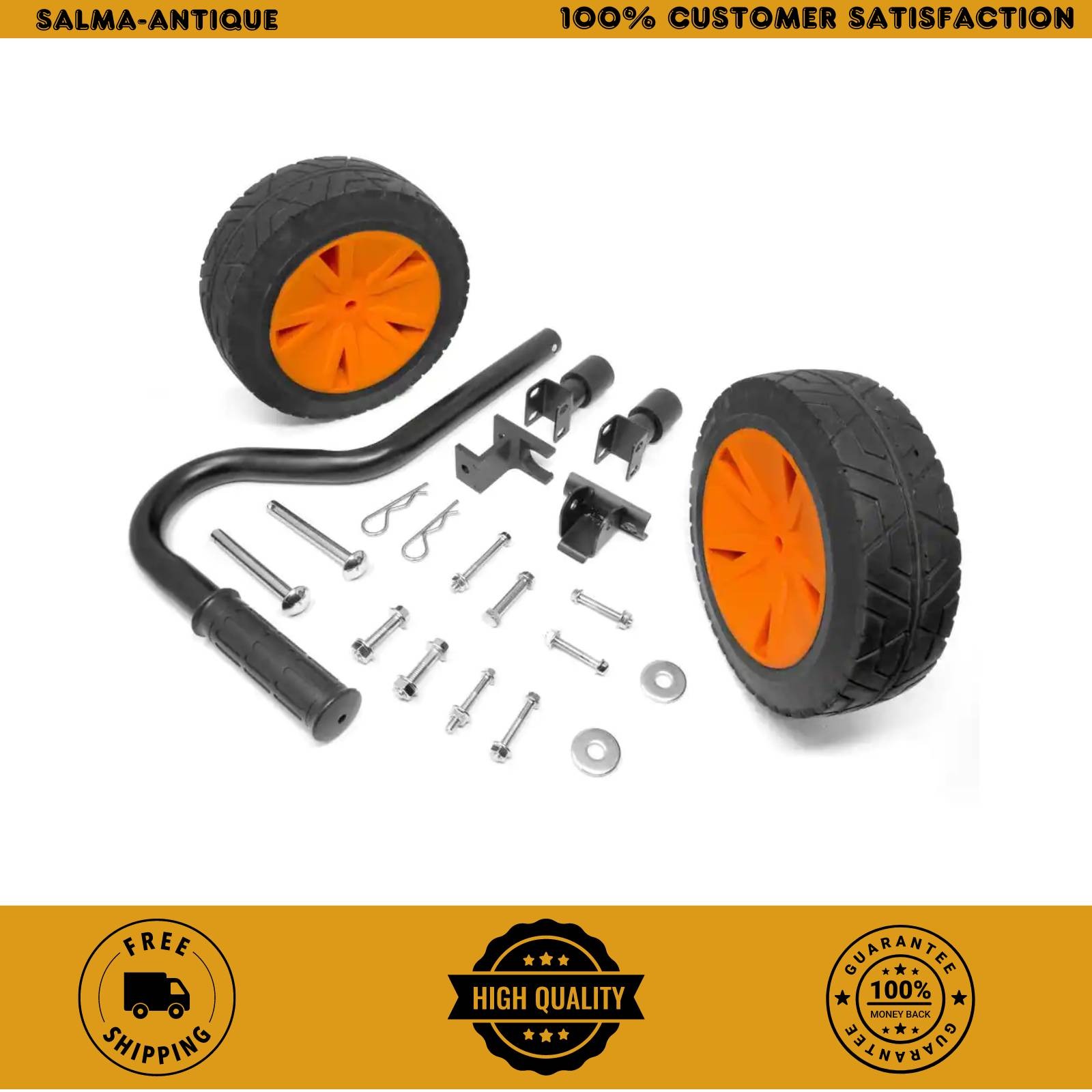 Generator Wheel and Handle Kit for WEN GN4500 4500-Watt