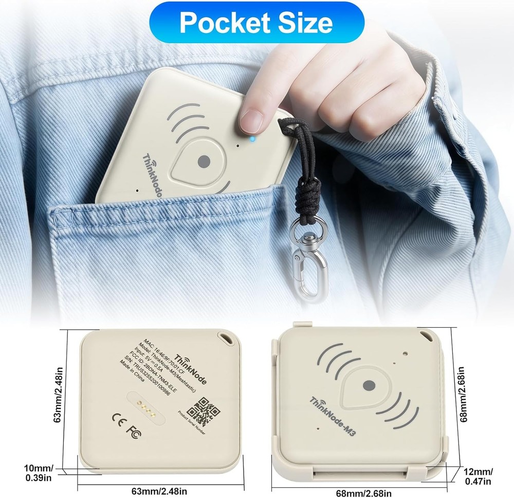 ThinkNode M3 Meshtastic Card Tracker GPS WiFi Bluetooth LoRa Meshtastic Device