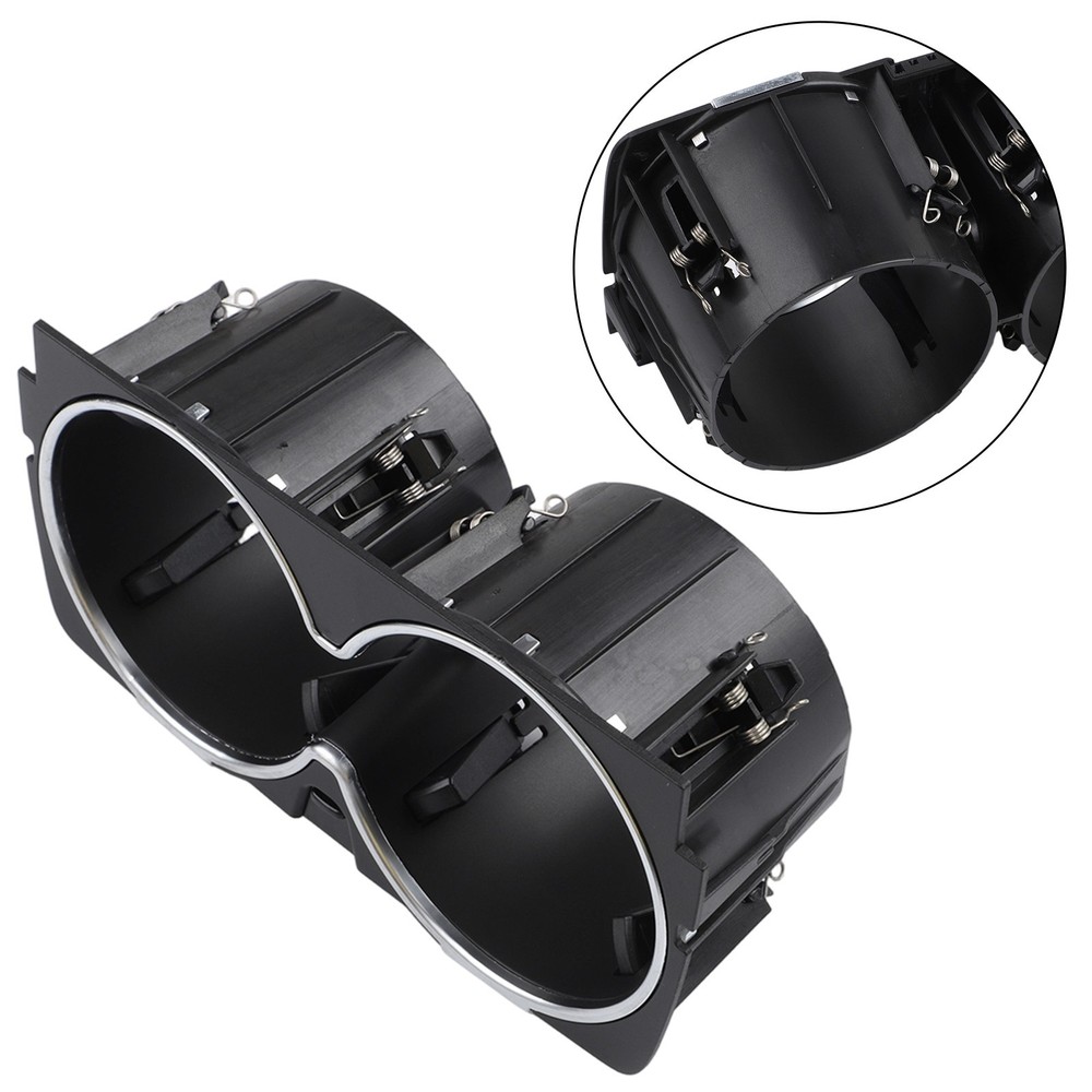 S-Class Cup Holder Center Console Insert Double Cup Design Non-slip Design