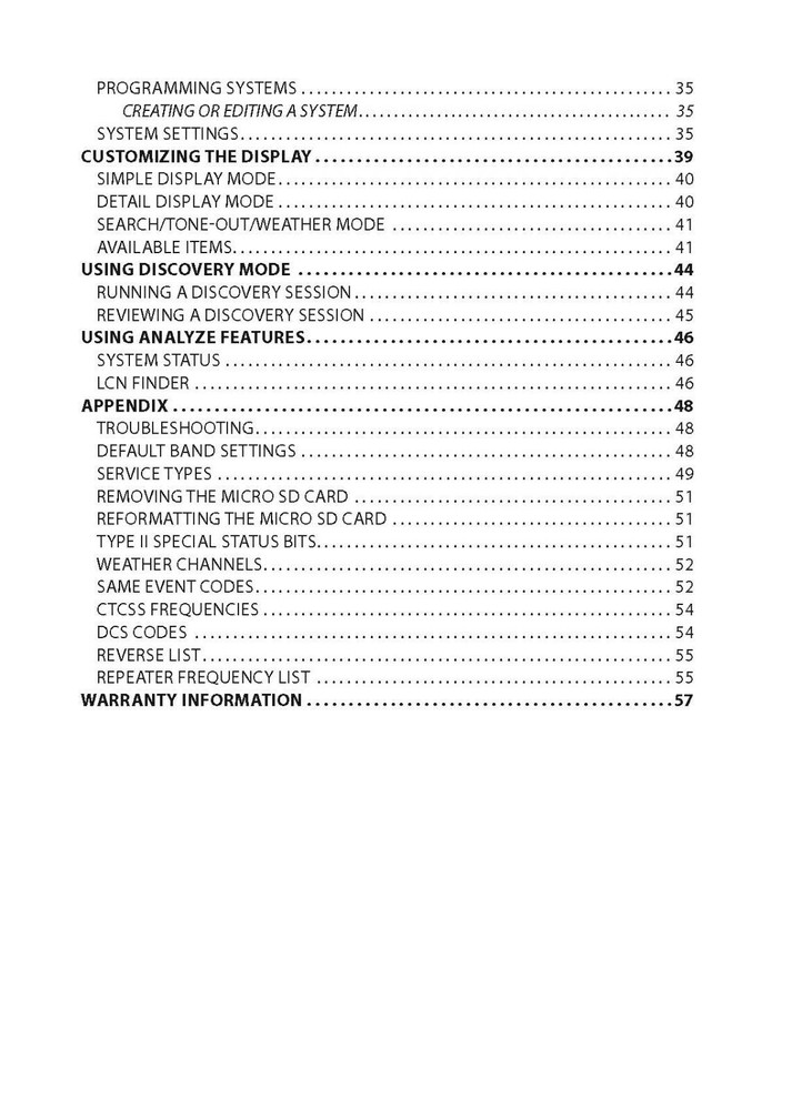 Uniden SDS100 Instructions Operating Manual User Guide Coil Bound