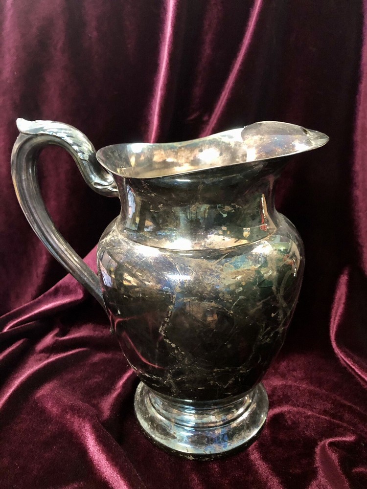 vintage Albritons silver plate pitcher