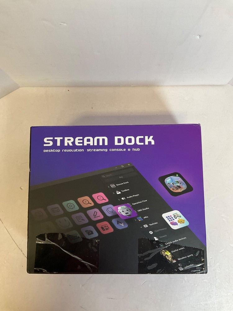 Stream Dock Streaming Console & Hub Customizable Open Box