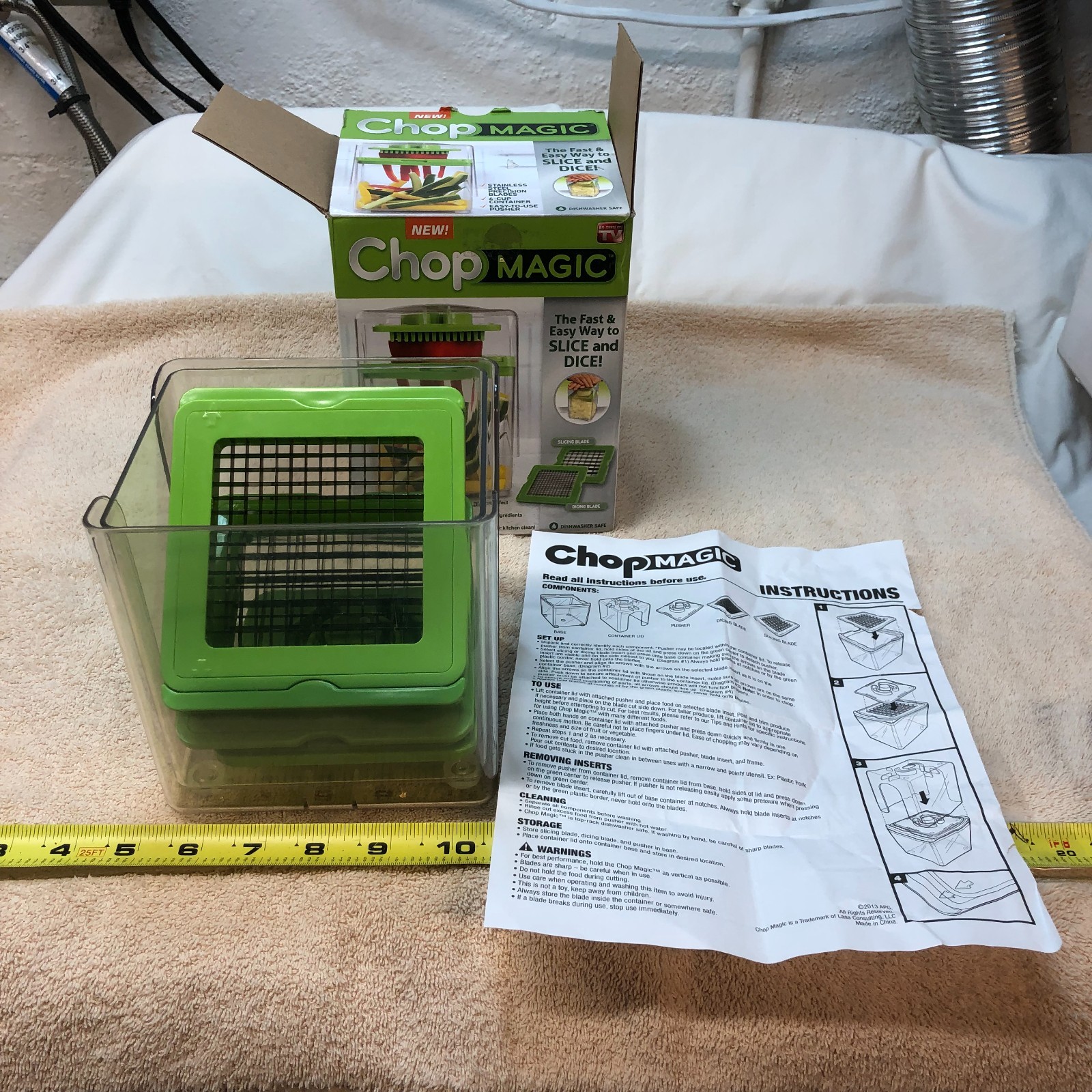 CHOP MAGIC FAST & EASY WAY TO SLICE & DICE / DICE & SLICE from 2013