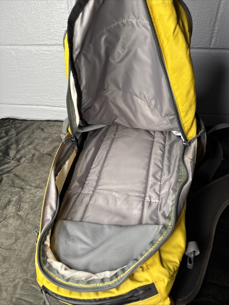 CAMELBAK Alpine Explorer Backpack, Fits 100oz Bladder - Yellow/ Gray