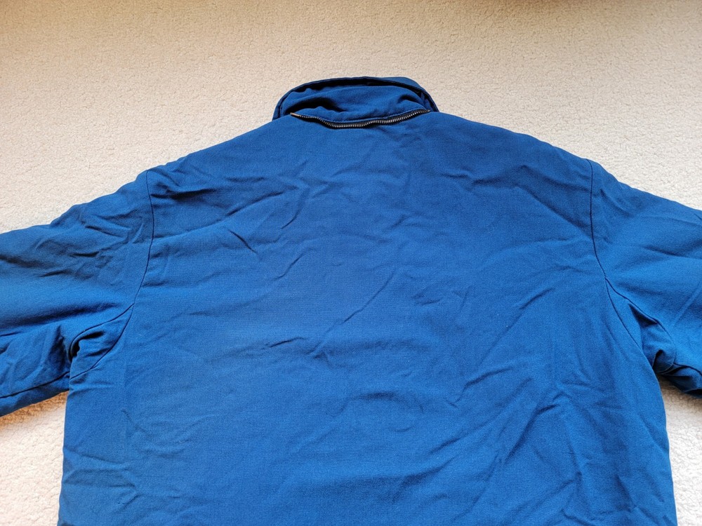 Workrite Flame Resistant NOMEX III Jacket Blue Size Small?