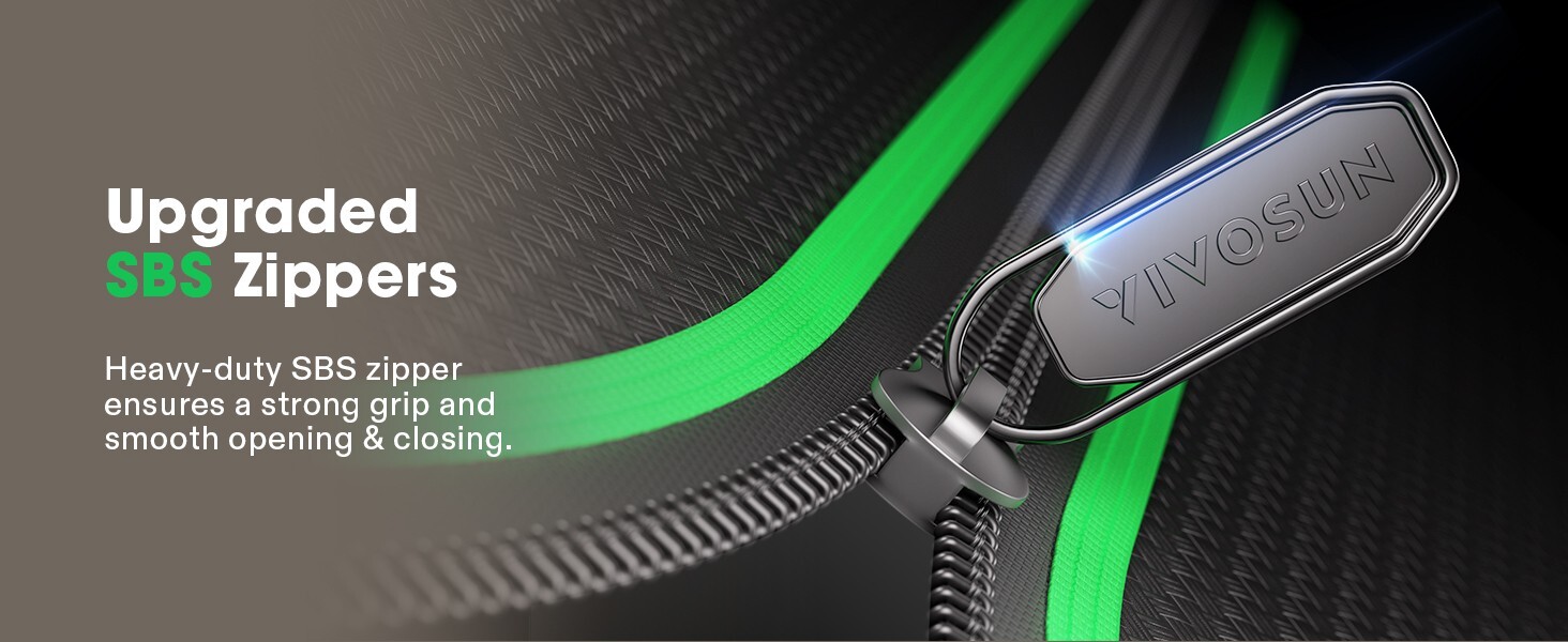 VIVOSUN P448 4x4 Grow Tent 48"x48"x80" ,High Reflective Mylar, 2000D Oxford canv