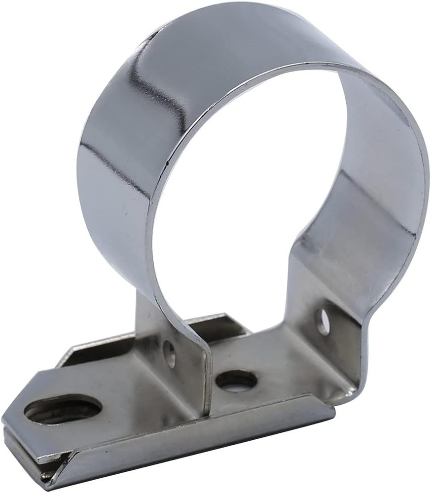 Chrome Coil Mount Bracket Replacement Compatible for Ford 260 289 302 Silver