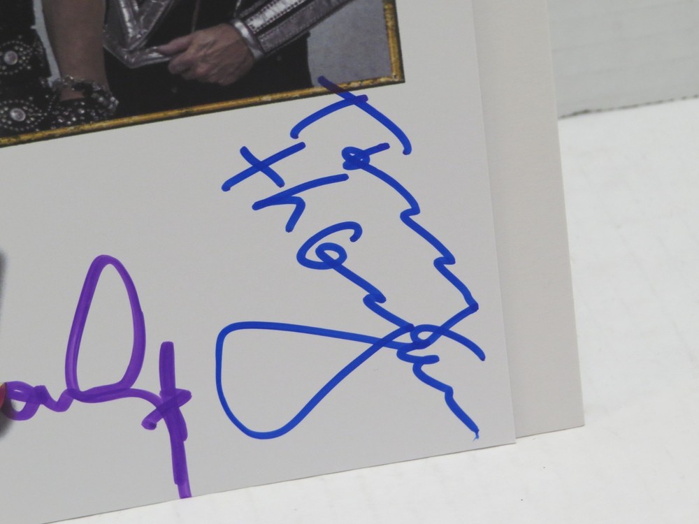 KISS END OF THE ROAD SIGNED AUTOGRAPHED 8 X 10 - SINGER THAYER SIMMONS STANLEY