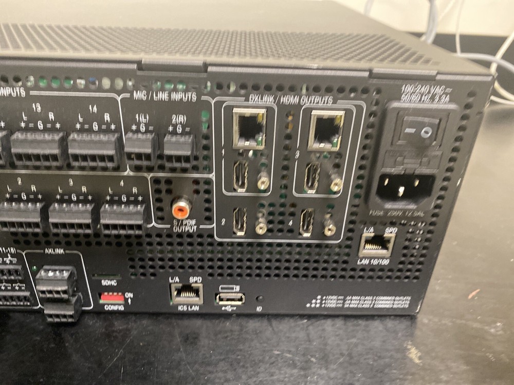 AMX DVX-3250HD-SP 10x4 Presentation Switcher Scaler, Control