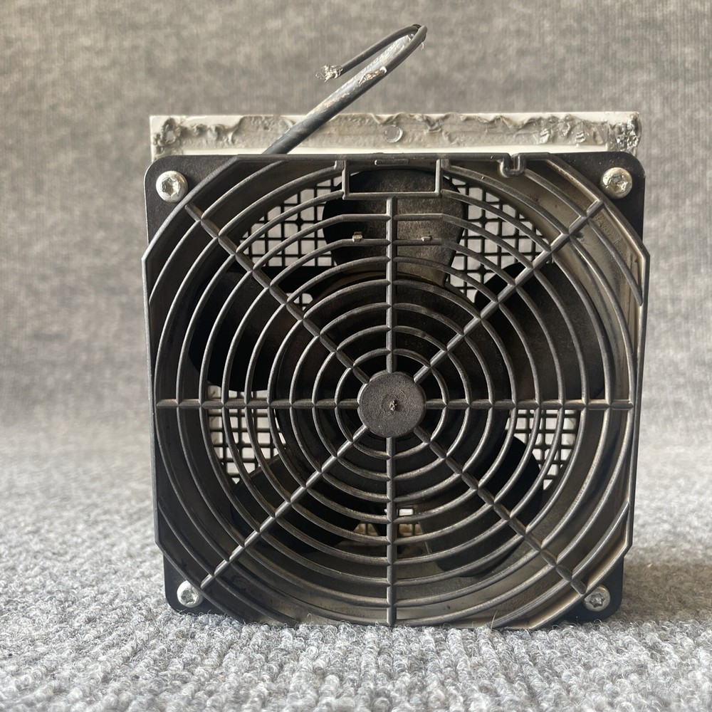 Stego FF018 UV Resistant Plastic Filter Fan Missing Filter Foam used